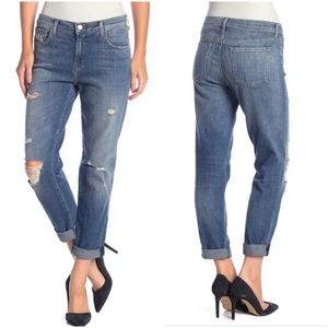 J Brand Johnny Boyfriend Jeans Distressed Jeans size 26 Boho
